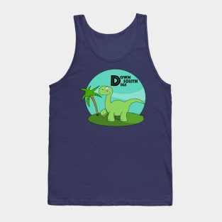 Cartoon Dino Tank Top